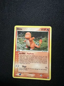 (Charmander) Ditto 37/113 EX Delta Species 2005 Vintage Pokemon TCG - NM Card - Image 1