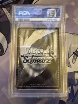 Weiss Schwarz Card Oliver & Nanao SP Signed PSA10 Collectible Dengeki bunko JP - Image 2