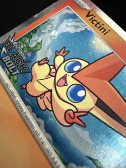 Victini #012/086 Black Bolt Stamped SV Black Bolt Promo Pokemon Card NM - Image 4