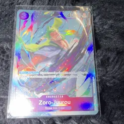 One Piece CCG Zoro-Juurou Character Card OP05-067 Holo 4000 BP English - Image 1