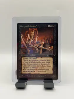 MTG, Yawgmoth Demon LP Antiquities Regular - Image 1