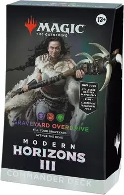 Magic: The Gathering Modern Horizons 3 Commander Deck - Graveyard Overdrive - Image 1