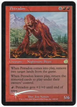 Petradon 2002 Torment FOIL Red Rare Creature MTG NM AZ1 - Image 1