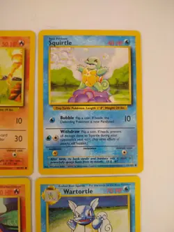 Pokemon Base Set Starters + Evolutions + Pikachu + Eevee+Jigglypuff- Exact Cards - Image 4