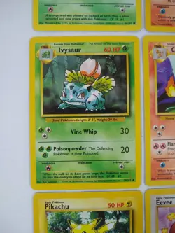 Pokemon Base Set Starters + Evolutions + Pikachu + Eevee+Jigglypuff- Exact Cards - Image 5