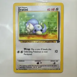 Dratini - Team Rocket 53/82 Pokemon Card LP - Image 1