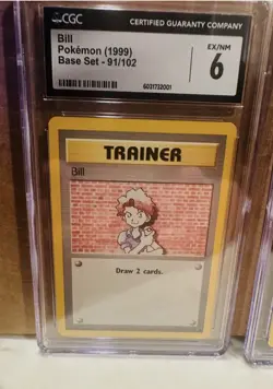 1999 Pokemon CGC Graded Lot—Electabuzz Promo, Base Set Bill - Image 2