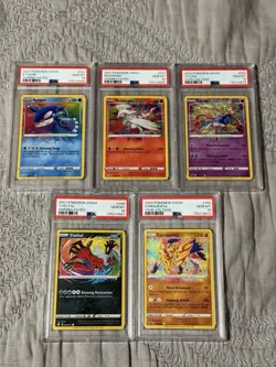 Pokemon Amazing Rare Vivid Voltage/Shining Fates Cards Set Of 5 - PSA 10 - Image 1