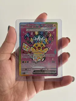 Pokemon TCG Pikachu ex 277/217 Ascended Heroes Special Illustration Rare NM SIR - Image 1