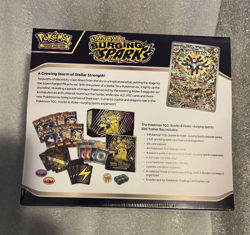 Pokemon TCG Scarlet & Violet Surging Sparks Elite Trainer Box ETB New Sealed - Image 2