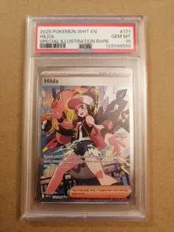 PSA 10 Pokemon White Flare Hilda 171/086 - Image 1