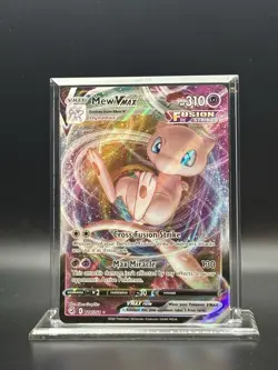 2021 Pokemon Fusion Strike - Mew Vmax No. 114 - Image 1