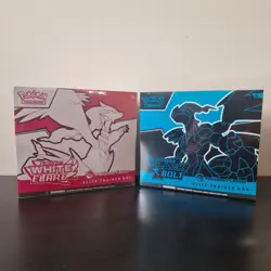 Pokemon TCG Black Bolt & White Flare Pokemon Center ETB Combo | NEW & SEALED | - Image 1