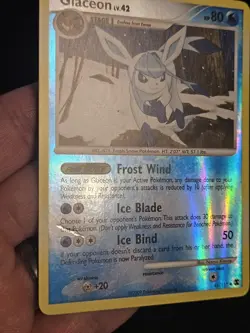 Glaceon 41/111 Rising Rivals Reverse Holo Pokemon TCG LP - Image 4