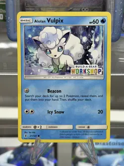 Alolan Vulpix - 21/145 (Build-A-Bear Workshop Exclusive) Promo - Image 1