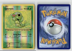 CATERPIE 3/108 XY EVOLUTIONS REVERSE HOLO POKEMON TCG LP - Image 3