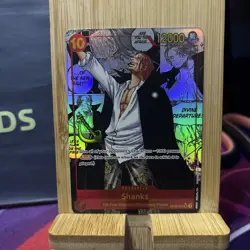 OP09-004 Shanks Manga Alt Emperors in the New World One Piece TCG English Card - Image 3