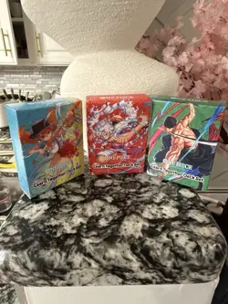 Bandai One Piece Card Game Learn Together Deck Set Nami Luffy Zoro Deck Boxes - Image 1