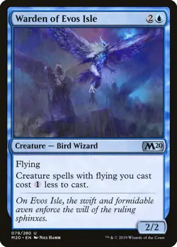 Warden of Evos Isle | #79 | M20 | MTG | Regular | LP - Image 1