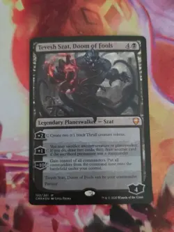 Tevesh Szat, Doom of Fools Commander Legends Foil - Image 1