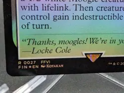 Moogles' Valor Final Fantasy Foil - Image 2