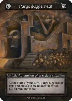 Purge Juggernaut - Sorcery Contested Realm - Beta Edition - Image 1