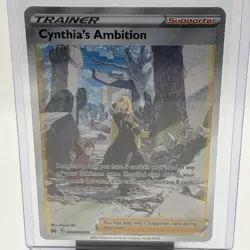 Cynthia's Ambition GG60/GG70 Rare Ultra Crown Zenith Galarian Gallery Pokemon NM - Image 1