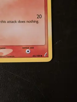 Torchic 65/100 Reverse Holo Pokemon EX Crystal Guardians - NM - Image 5