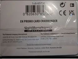 Charmander - 004/165 - Pokemon 151 EB GAMES Stamp - Sealed Promo - Pokemon - Image 2