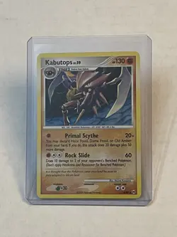 Pokemon TCG Kabutops 4/99 Platinum Arceus Holo Rare 2009 LP - Image 1
