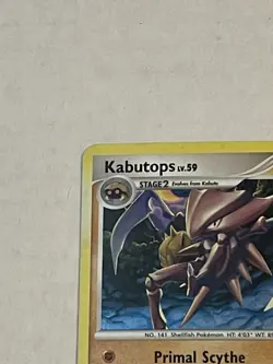 Pokemon TCG Kabutops 4/99 Platinum Arceus Holo Rare 2009 LP - Image 4