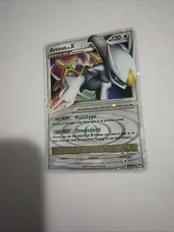 Arceus Lv. X 94/99 Ultra Rare Pokemon Card - Platinum Arceus Set - 2009 -MP - Image 3