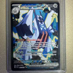 Pokemon Archaludon ex 241/191 Sv08 Surging Sparks Holo Special Illustration Rar… - Image 1