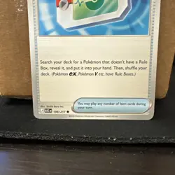 Pokemon TCG - Poke Pad 198/217 - Ascended Heroes Card near mint ships fast - Image 3