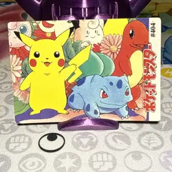 Pokemon Mewtwo Pikachu Battle Vintage Pocket Monsters Vending Prism Sticker 398 - Image 5