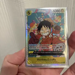 Monkey D. Luffy OP07-109 SR One Piece English Orginal With Error x2 & Non Error - Image 3