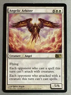 MTG / Angelic Arbiter / M11 / #4 / Regular / Rare / LP - Image 1