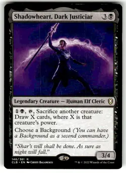 Commander Legends: Battle for Baldur's Gate Shadowheart, Dark Justiciar - Image 1