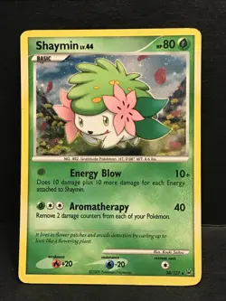 Shaymin 38/127 PL Holographic Rare Vintage Pokemon Card. Fast Shipping! - Image 1