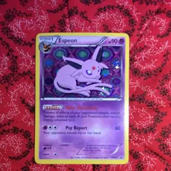 Espeon BW92 Black & White Promo Holo Stage 1 90 HP Psy Report Pokemon TCG - Image 1
