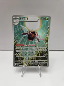 Pokemon TCG Ninjask Illustration Rare Card #137/132 - Image 1