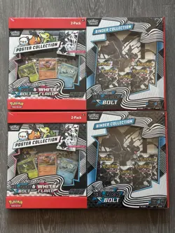 Sams Club Pokemon Black Bolt Binder Collection and Poster Collection - Lot 2 - Image 1