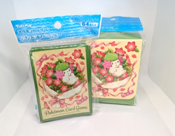 Pokemon Center Official Shaymin TCG Deck Box + 64 Sleeves [RARE] - Image 1
