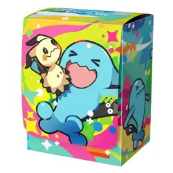 Pokemon Center Japanese Exclusive TCG Card Sleeves + Deck Box Mimikyu Wobbuffet - Image 5