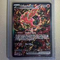 Pokemon Oricorio ex 024 MEP Mega Evolution Promo Full Art Holo Basic Card - Image 1