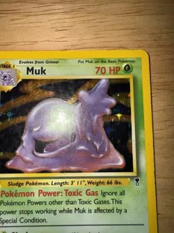 Pokemon TCG Muk Legendary Collection Holo Card 16/110 Rare - Image 3