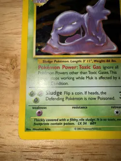 Pokemon TCG Muk Legendary Collection Holo Card 16/110 Rare - Image 5