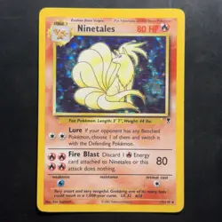 Pokemon Vintage Holo Rare Ninetales 17/110 Legendary Collection WotC - Image 1