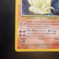 Pokemon Vintage Holo Rare Ninetales 17/110 Legendary Collection WotC - Image 5