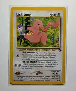 Pokemon TCG Lickitung 16/18 Southern Islands Regular LP - Image 1